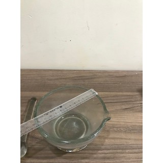 Cối chày thủy tinh phi 12cm