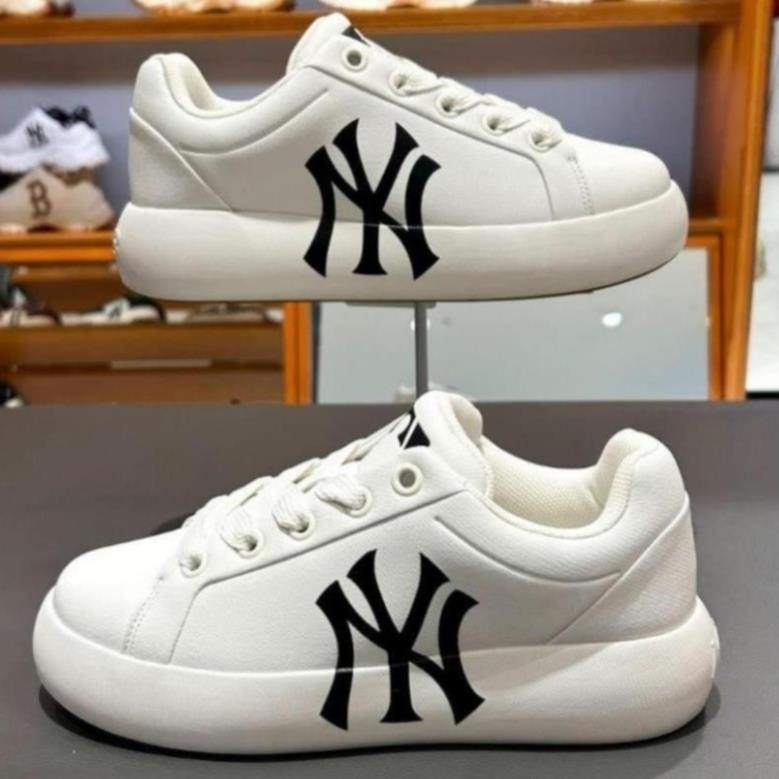 Giày MLB korea chunky classic base-NY, giày sneaker thể thao nam nữ