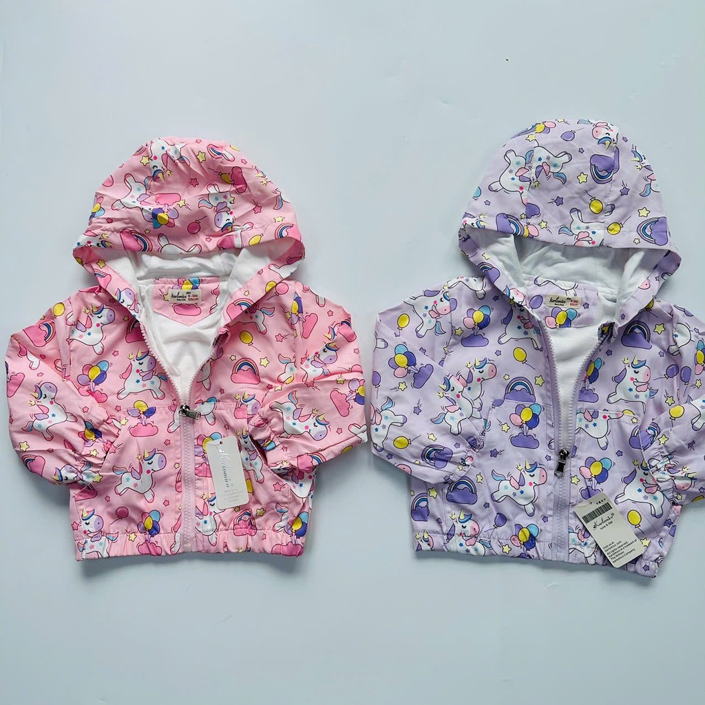 Áo khoác gió Karlomico hàng loại 1 cho bé gái size 6-36 tháng BM1