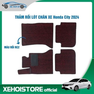 Bộ thảm rối lót chân ô tô dành cho xe 5 chỗ Honda City 2024