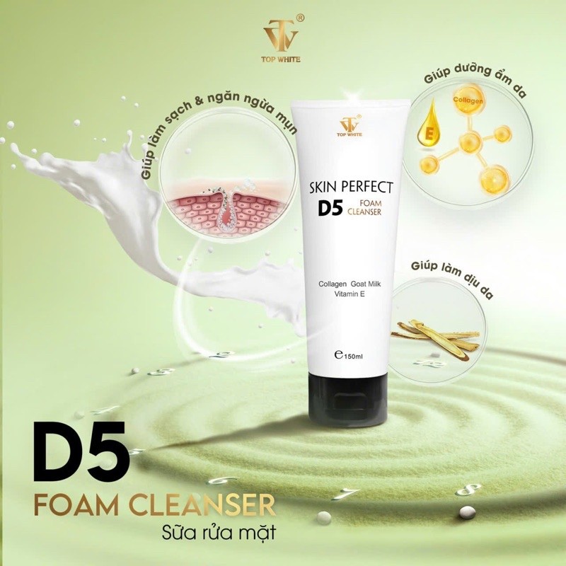 Sữa rửa mặt D5