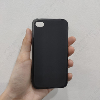 Ốp lưng dẻo đen iphone 4 chống ố, siêu bền