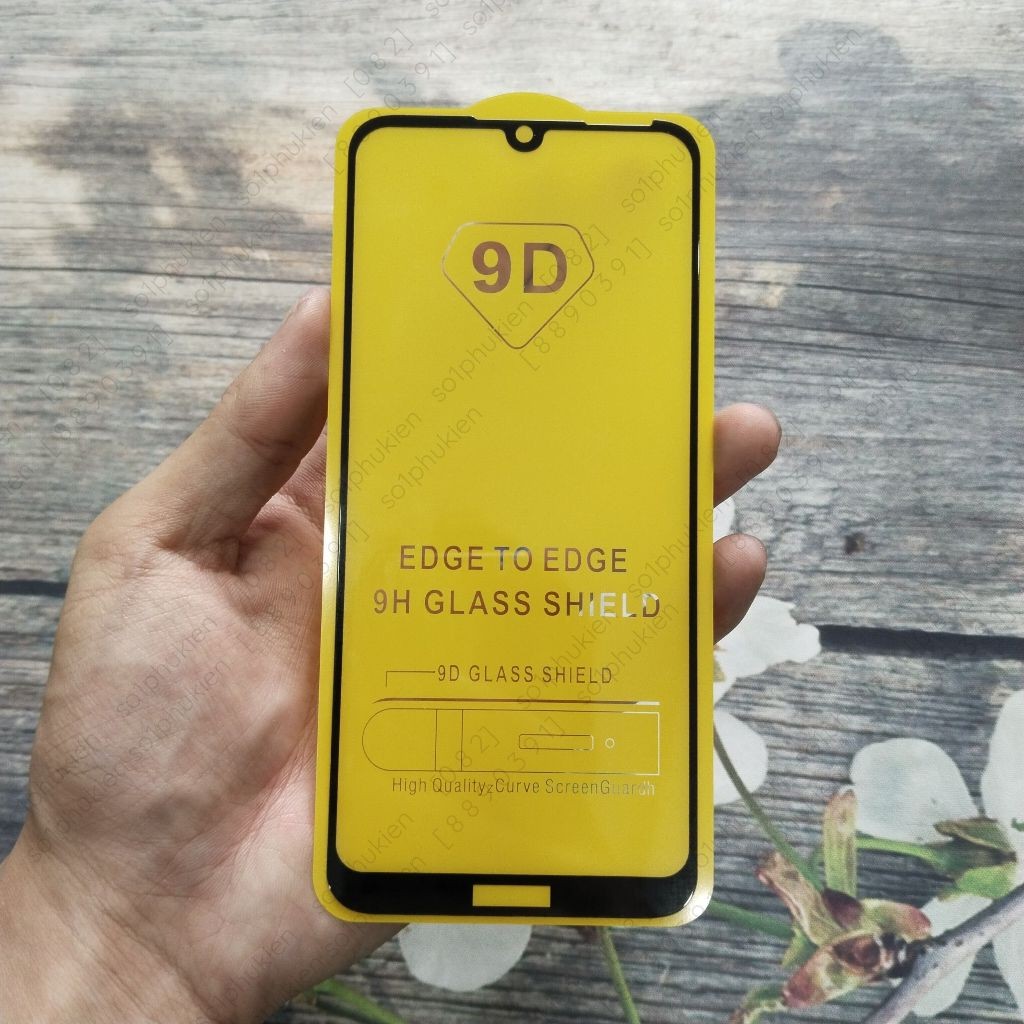 Kính cường lực Huawei Y6 2019/ Y6 Pro 2019/ Y6S 2019 / Y7 2019/ Y7 Pro 2019/ Y7 Prime 2019 full màn 
