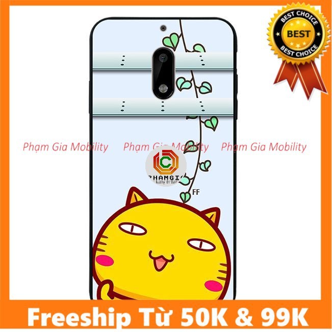 Ốp lưng dẻo hình mèo cho điện thoại Nokia C2 / Nokia 2.2 / Nokia 2.3 / Nokia 3.2 / Nokia 6 2018 / No