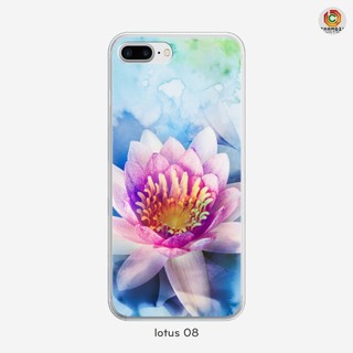 Ốp lưng hoa sen iPhone 7 PLUS 8 PLUS X XS 5 6