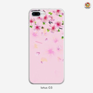 Ốp lưng hoa sen iPhone 7 PLUS 8 PLUS X XS 5 6
