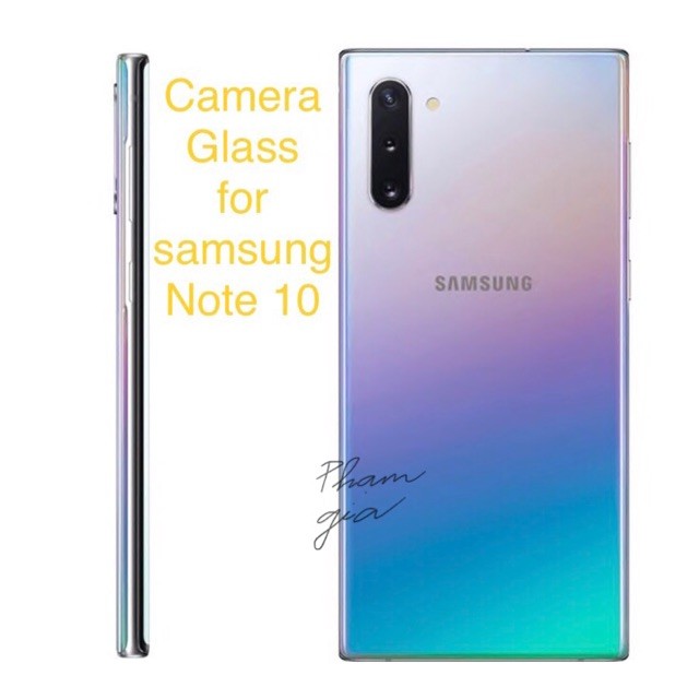 (Mua 1 tặng 1) dán cường lực camera dành cho Samsung Galaxy Note 10 / note 10 plus (note 10+) bền, trong suốt