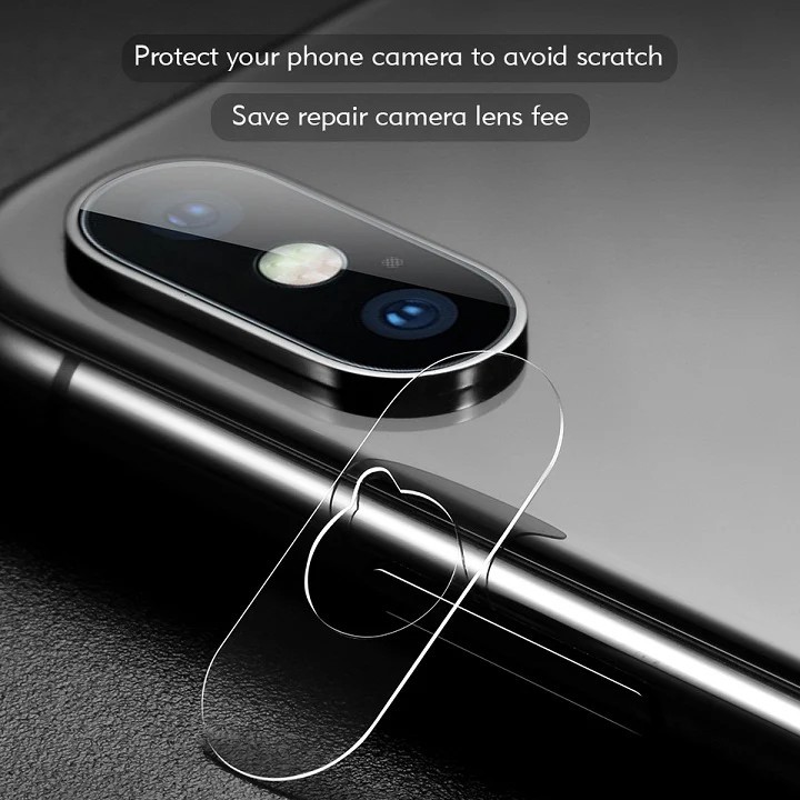 Cường lực camera iPhone 7+ / iPhone X/ XR/XS/ Xs max loại nano dẻo chống bể