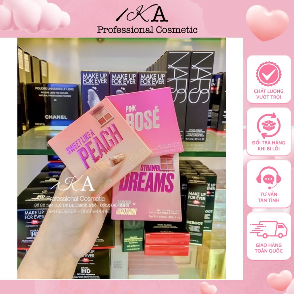 Bảng má Makeup Obsession siu đẹp