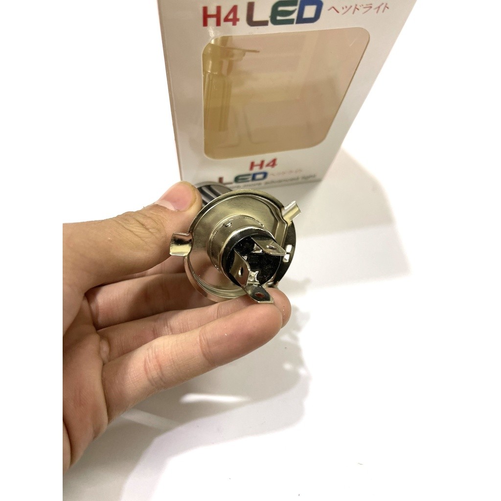 Đèn Pha H4 2 Màu Siêu Sáng Cos Vàng Pha Trắng