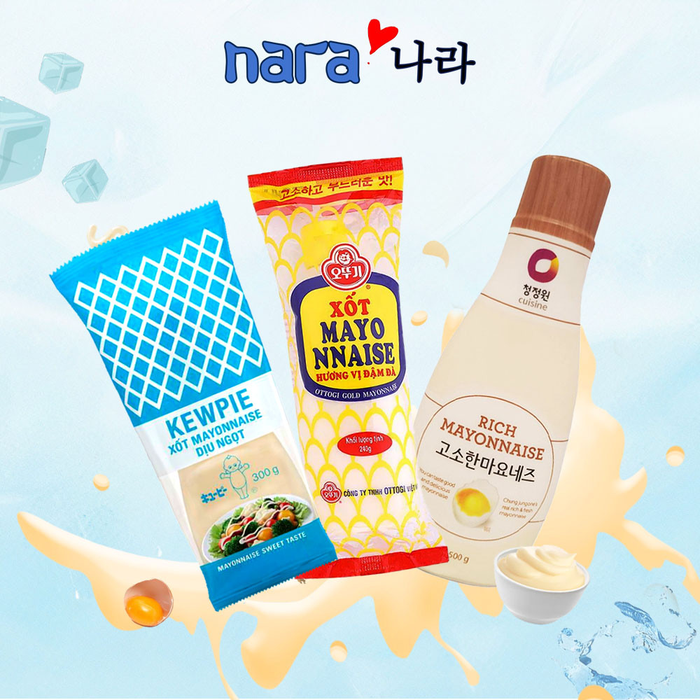 Sốt Mayonnaise Hàn Quốc thơm béo