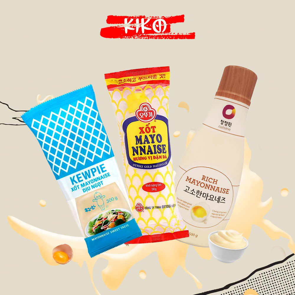 Sốt Mayonnaise Hàn Quốc thơm béo