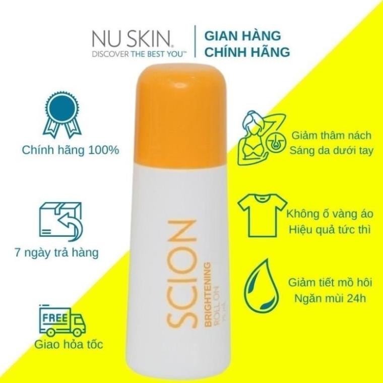 Lăn Khử Mùi Scion Chính Hãng Khử Mùi Hôi Nách Hiệu Quả Chai 75mll