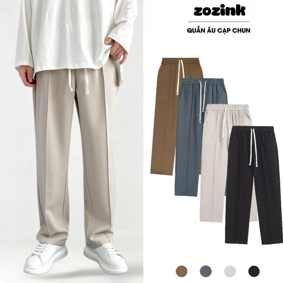 QUẦN tâynam LƯNG THUN ZOZINK ỐNG SUÔNG CHẤT TUYẾT HÀN phong thái HÀN QUỐC - A07