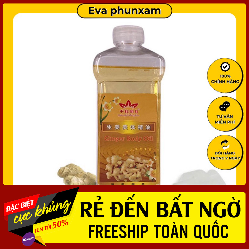 Dầu gừng massage body 550ml