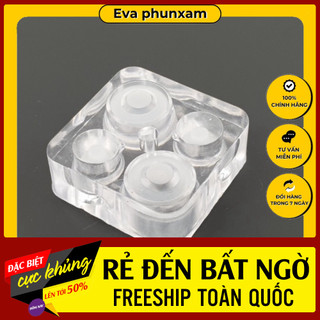 Đế mica 4 lỗ đựng mực phun xăm