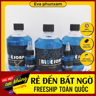 Dung dịch vệ sinh phun xăm BLUE SOAP (500ml)