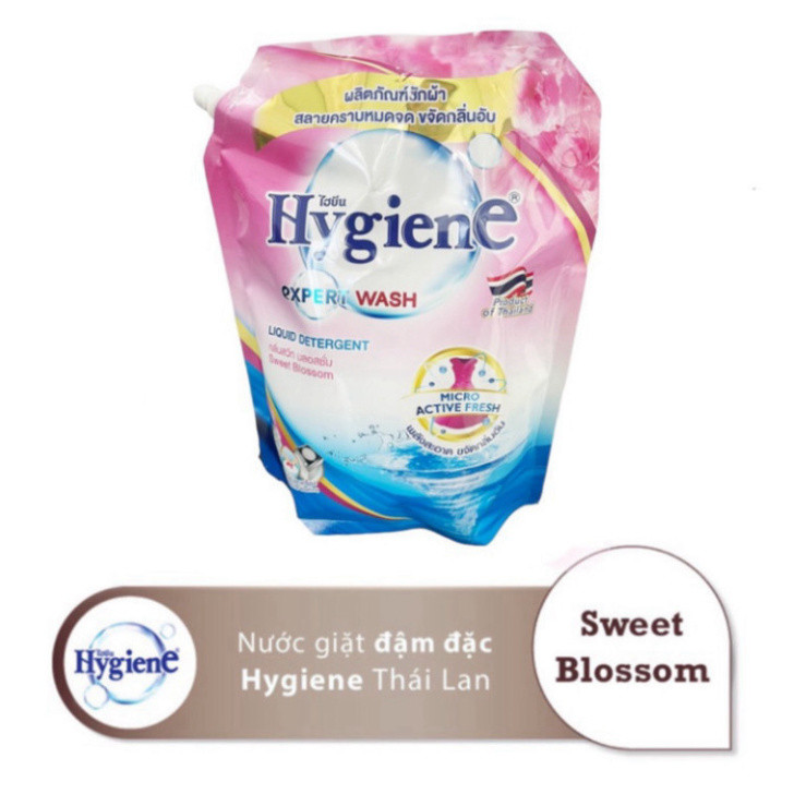 Nước giặt xả Hygiene hương nước hoa 1800ml  Thái Lan chính hãng