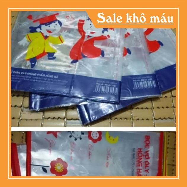 Bọc vở cấp1 ,bọc vở cấp 2( set 10 chiec)