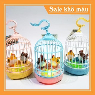 Đồ Chơi Lồng Chim Hót Có Nhạc Đèn, đồ chơi lồng chim kêu hát vui nhộn