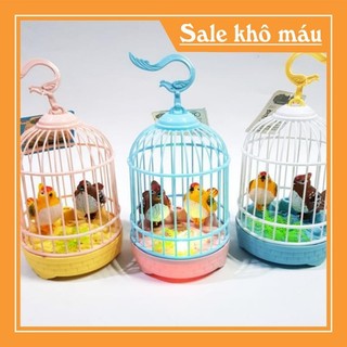 Đồ Chơi Lồng Chim Hót Có Nhạc Đèn, đồ chơi lồng chim kêu hát vui nhộn