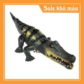 cá sấu chạy pin, đồ chơi cá sấu chạy pin, đồ chơi con cá sấu, đồ chơi cá sấu bò