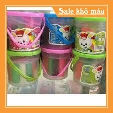 xô đất nặn cho bé 12 màu, Màu Đất Sét Đất Nặn Màu Không Mùi Đất Sét Cao Su
