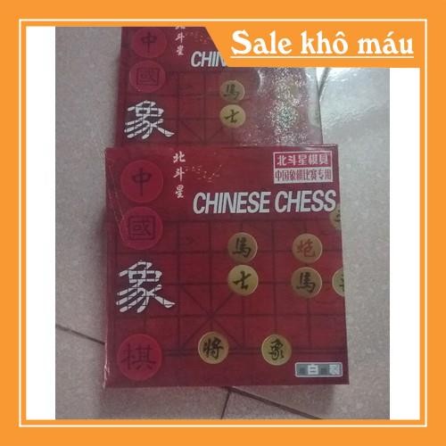 BỘ CỜ TƯỚNG BẰNG GỖ TO