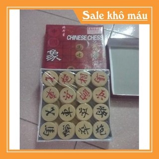 BỘ CỜ TƯỚNG BẰNG GỖ TO