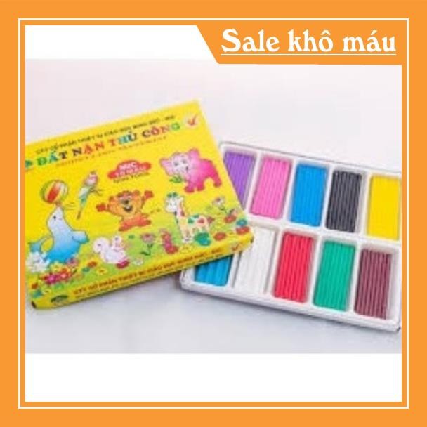 Đất nặn mic 5 màu _10 màu
