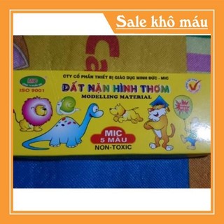 Đất nặn mic 5 màu _10 màu