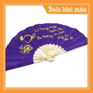 1 đôi Quạt lụa 32cm
