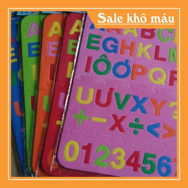 Bảng chữ cái bằng xốp