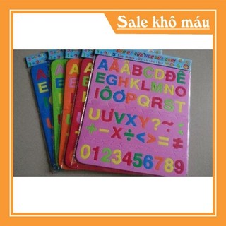 Bảng chữ cái bằng xốp