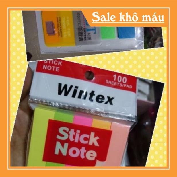 Giấy nhớ 5 màu , giấy note