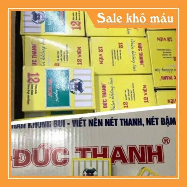 Phấn viết bảng trắng không bụi Đức Thanh
