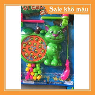 BỘ ĐỒ CHƠI CÂU CÁ ĐẬP CHUỘT đồ chơi câu cá đồ chơi đập chuột đồ chơi phát nhạc