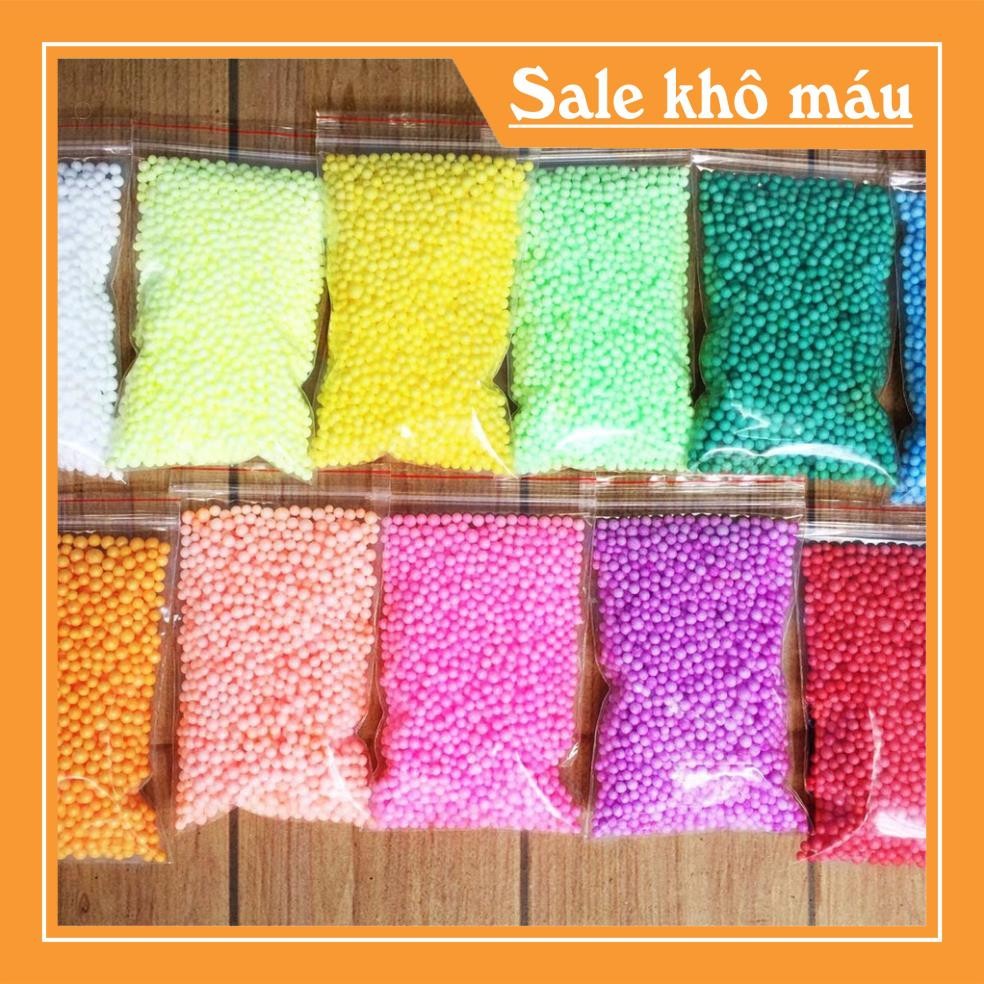 Hạt xốp màu/ Xốp trộn slime
