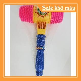 Bộ đồ chơi búa gõ chít chít, Búa Đồ Chơi Trẻ Em, Búa Gõ Hơi 2 Đầu Giáo Cụ Dạy Học Cho Bé.