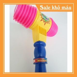 Bộ đồ chơi búa gõ chít chít, Búa Đồ Chơi Trẻ Em, Búa Gõ Hơi 2 Đầu Giáo Cụ Dạy Học Cho Bé.