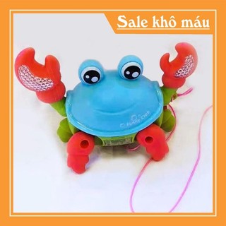 đồ chơi cua chạy pin, ĐỒ CHƠI TRẺ EM CON CUA CHẠY HÁT, ĐỒ CHƠI CON VẬT CÓ NHẠC VÀ CHẠY