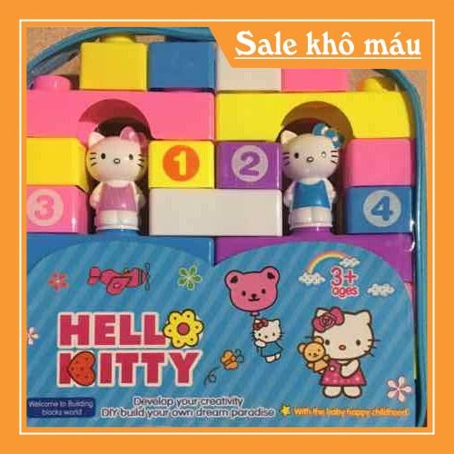 xếp hình hello kitty