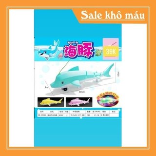 đồ chơi cá heo chạy pin