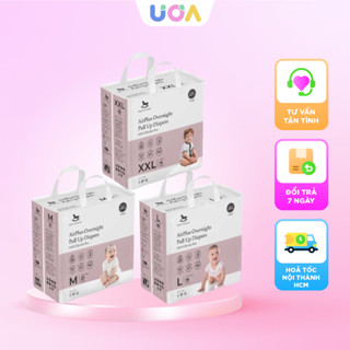 Bỉm tã quần Applecrumby Airplus Overnight Mini - BTQ295001