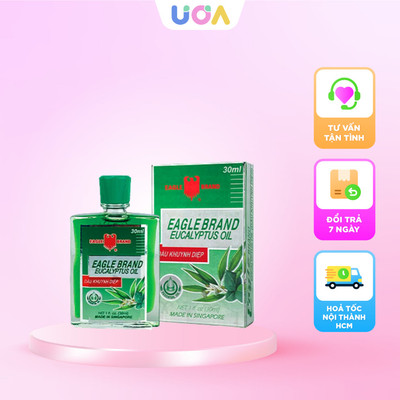 Dầu khuynh diệp Eagle Brand Singapore - Xanh - 30ml (Chai)