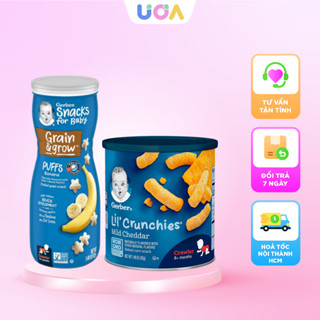 Bánh ăn dặm Gerber nhiều hương vị cho bé từ 8 tháng - 42gr/hộp