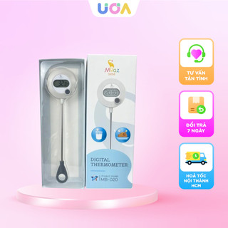 Nhiệt kế đo sữa Moazbebe MB-020 - Trắng - NKE14800101