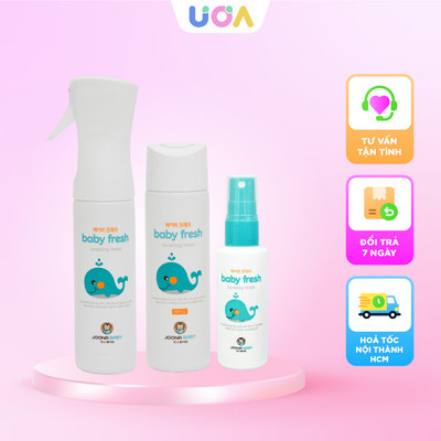 [CÓ LÕI THAY THẾ] Xịt diệt khuẩn Joona Baby khử mùi cho đồ chơi, bình sữa an toàn cho bé - XDK114002