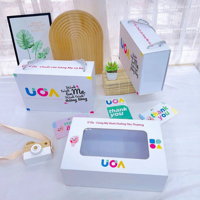 Ú òa - Hộp quà Ú òa - Trắng - 20*30*6cm - HQA21600101