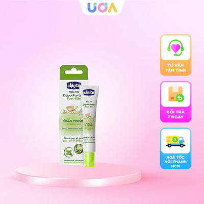 Chicco - Lăn vết muỗi đốt và côn trùng cắn Chicco  - Xanh lá - 10ml - LCM04700101